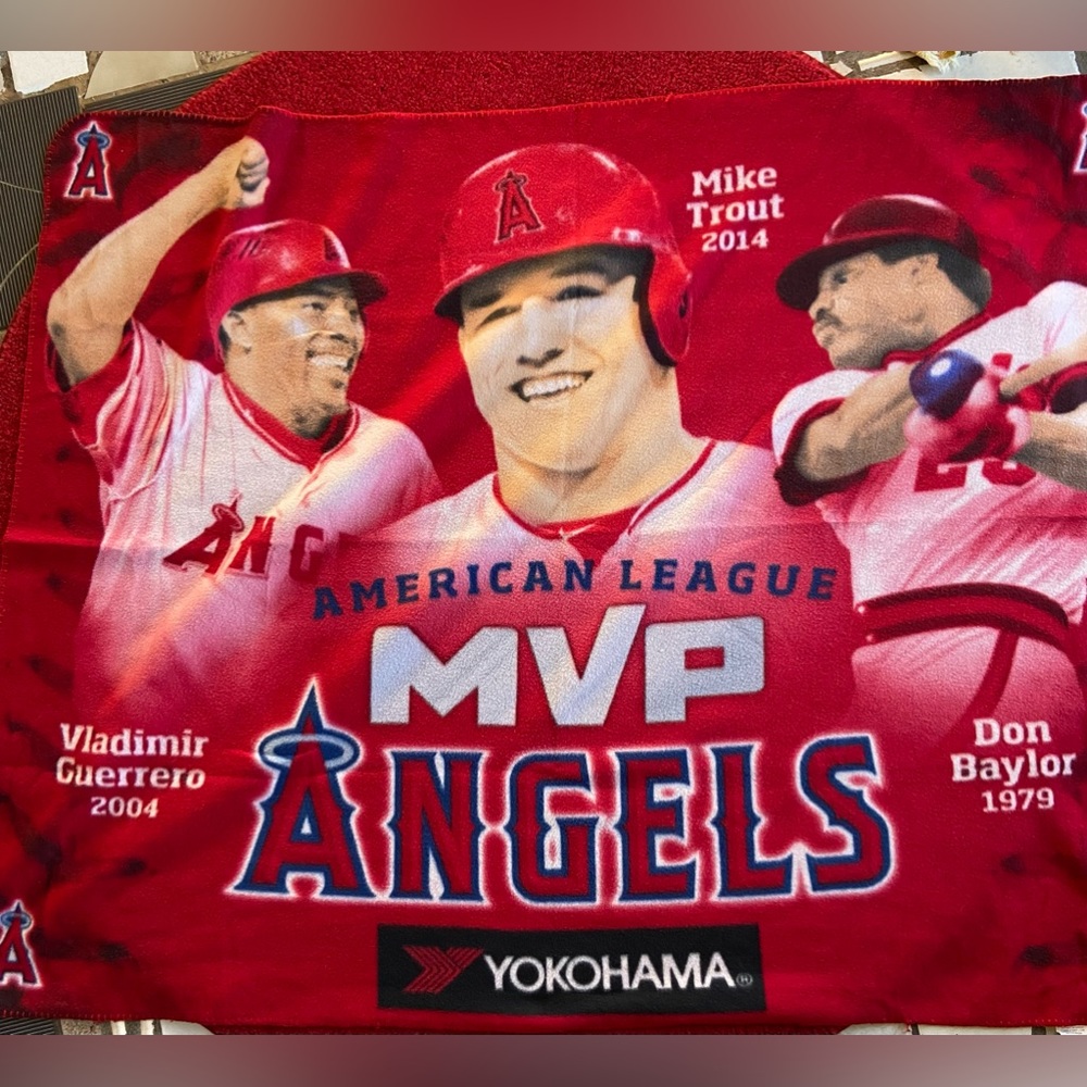 Anahiem Angels MVP Blanket